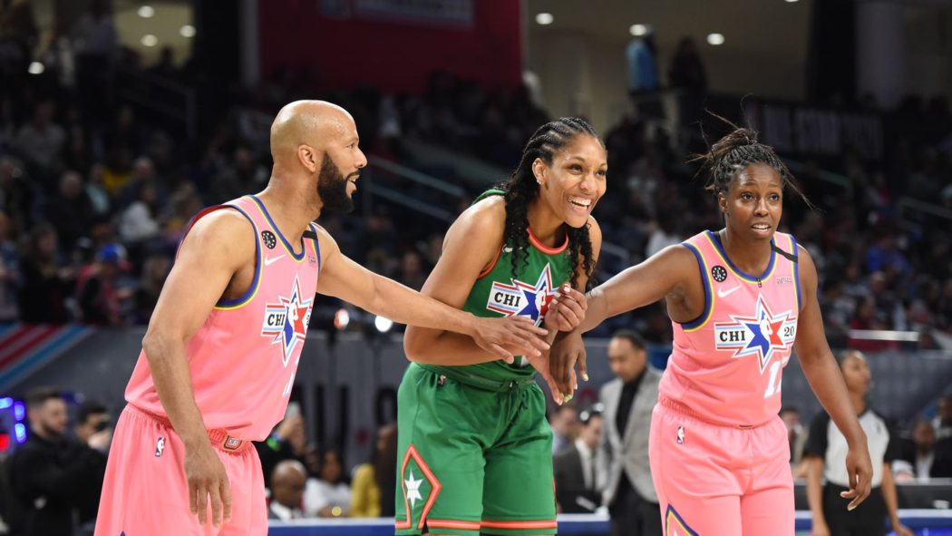 WNBA represents throughout NBA AllStar weekend in Chicago Beyond The W