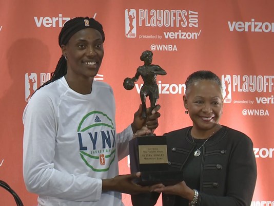 Sylvia Fowles named 2017 WNBA MVP | Beyond The W